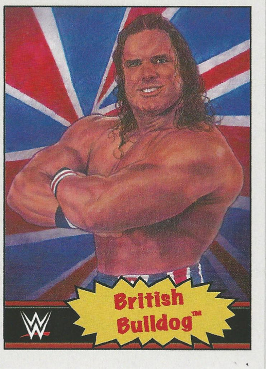 WWE Topps Living Set 2021 British Bulldog #61