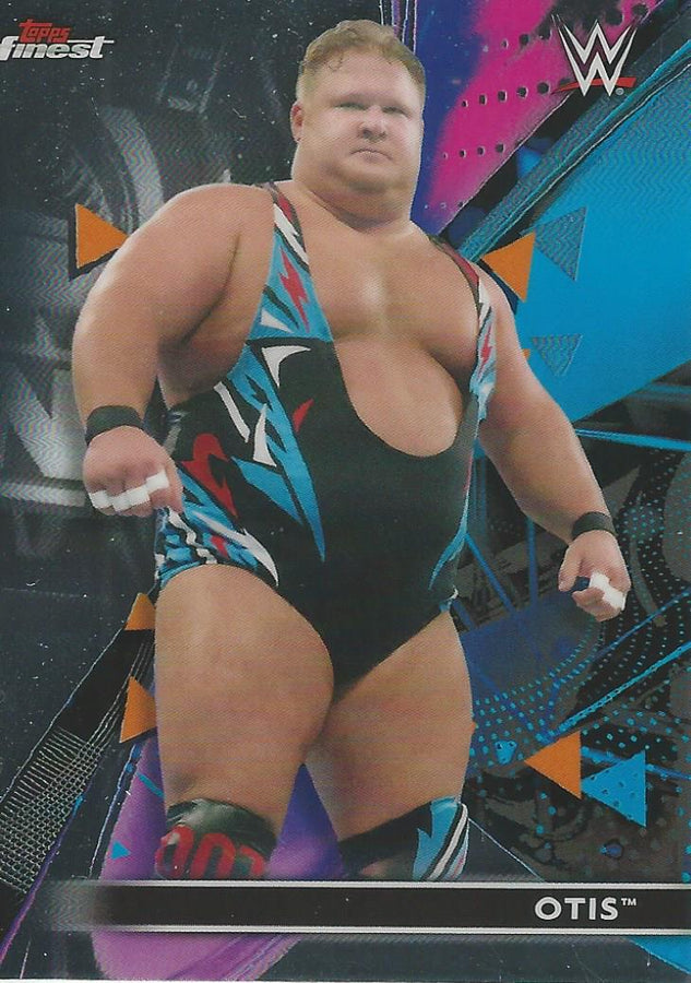 WWE Topps Finest 2021 Otis #61