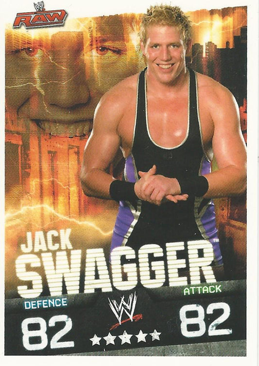 WWE Topps Slam Attax Evolution 2010 Jack Swagger #61