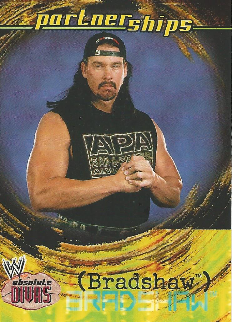 WWE Fleer Absolute Divas 2002 Bradshaw #61