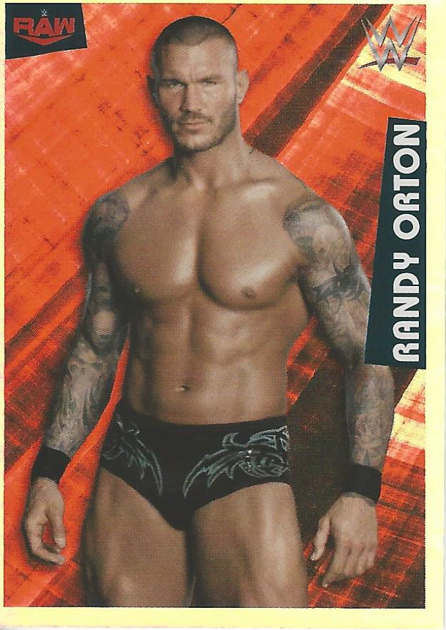 WWE Panini 2022 Sticker Collection Randy Orton Foil #61