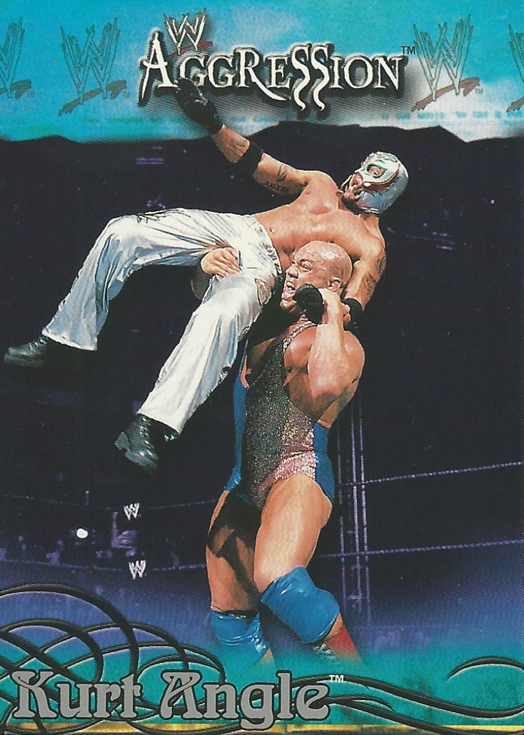 WWE Fleer Aggression 2003 Kurt Angle #61