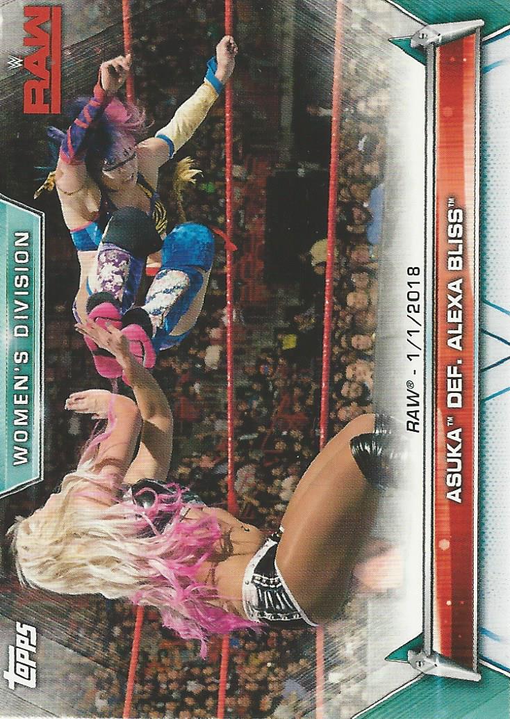 WWE Topps Women Division 2019 Asuka #61