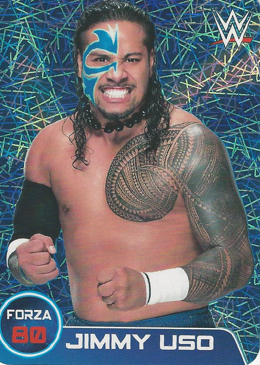 WWE Edibas Lamincards 2014 Jimmy Uso #61