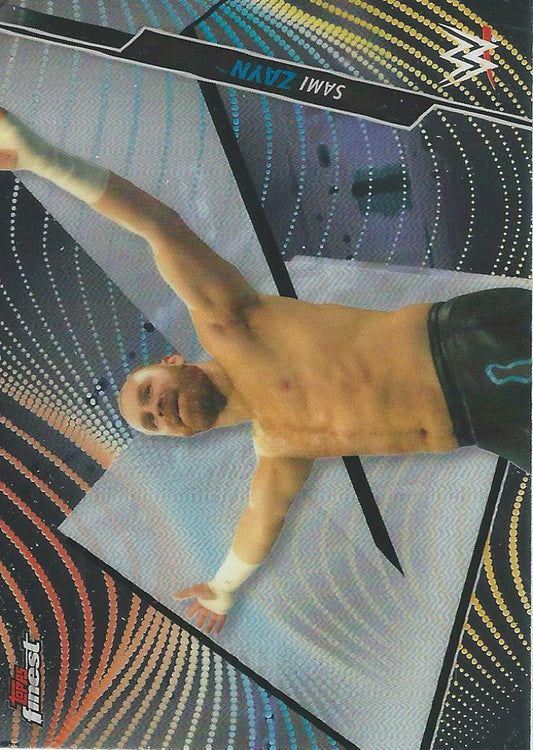 WWE Topps Finest 2020 Sami Zayn #61