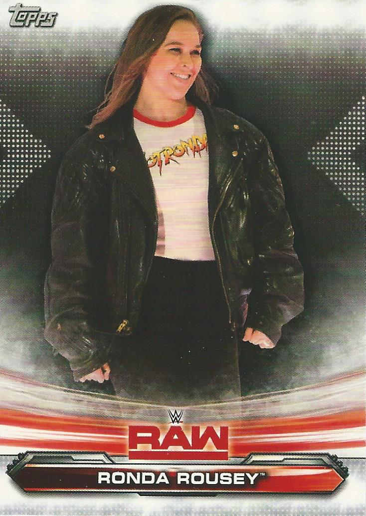 WWE Topps Raw 2019 Ronda Rousey #61