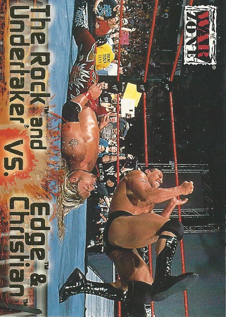 WWF Fleer Raw 2001 The Rock #61