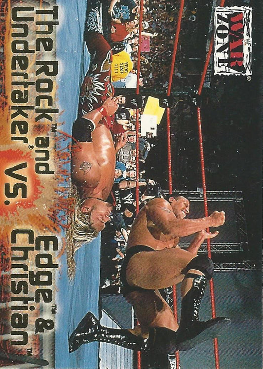 WWF Fleer Raw 2001 The Rock #61