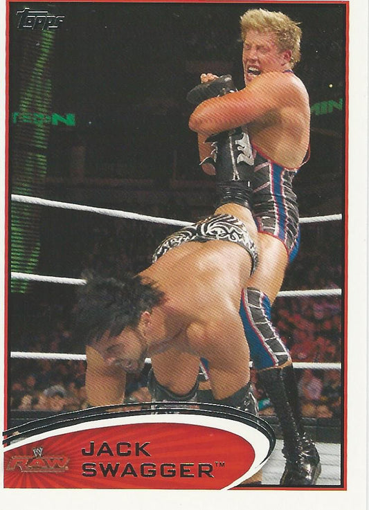 WWE Topps 2012 Jack Swagger #61