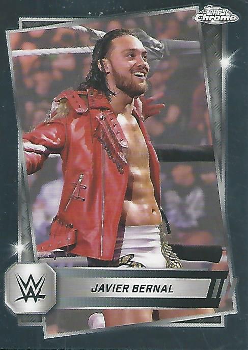 WWE Topps Chrome 2025 Trading Cards Javier Bernal No.61 PW Catalog