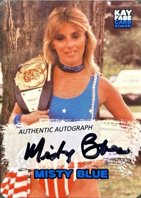 Misty Blue trading card PW Catalog
