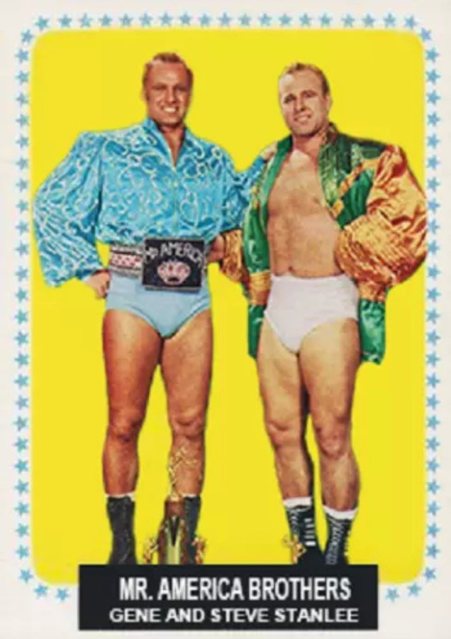MR. America Brothers trading card PW Catalog