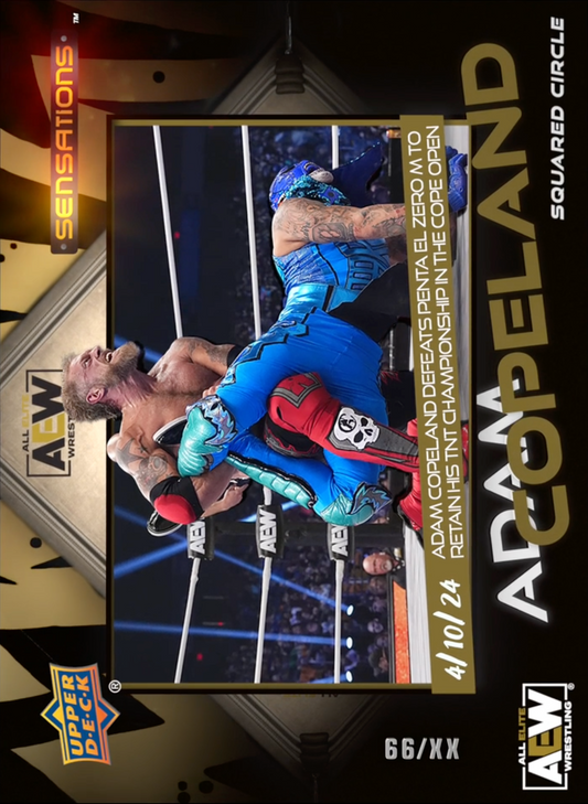 4/10/24 – Adam Copeland – Adam Copeland Defeats Penta el Zero M to Retain HIS TNT Championship in the Cope Open
