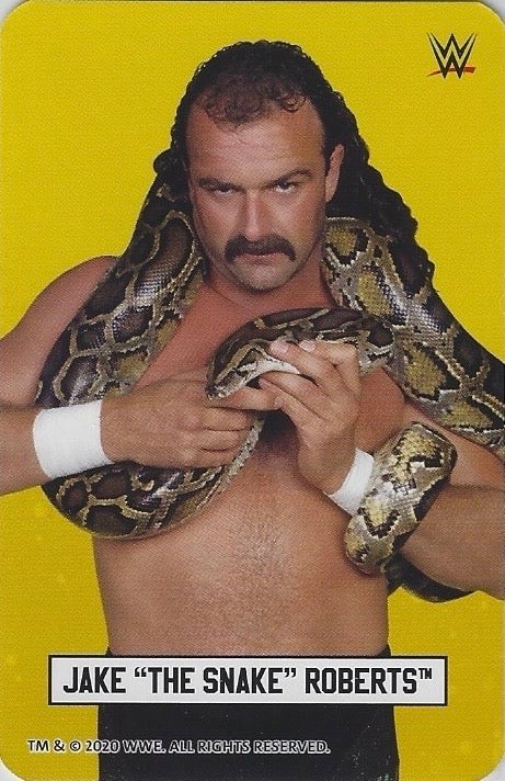 Jake “the Snake” Roberts – DDT trading card PW Catalog