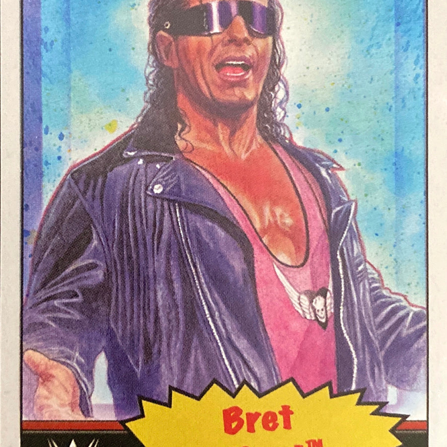 Bret Hart trading card PW Catalog