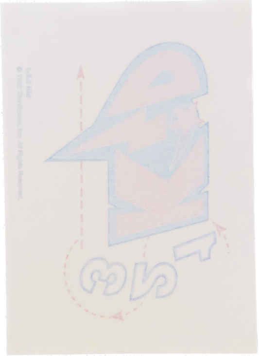 WWF Tattoos 1995 1-2-3 Kid Logo from Germany