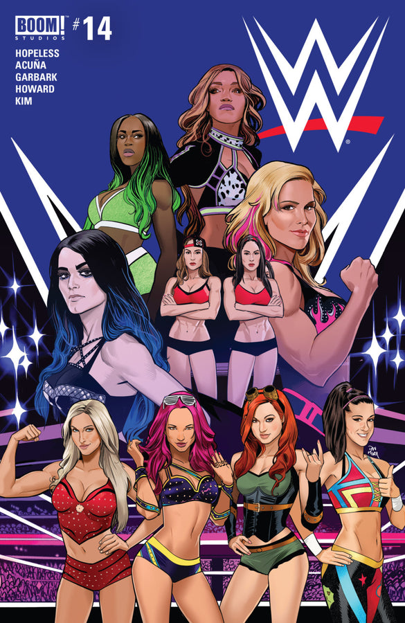 WWE Volume 14 Though She Be But Little, She Is Fierce! Part 1 Comic Book by Boom! Studios Magazine PWcatalog