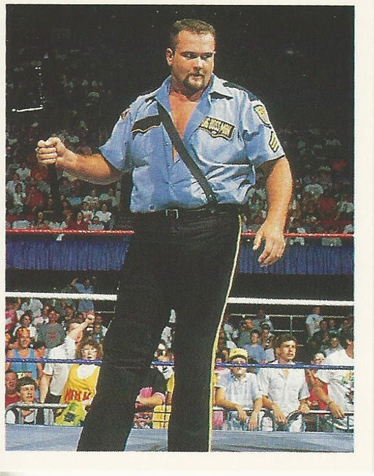 WWF Merlin Stickers 1991 Big Boss Man #62