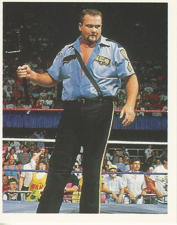 WWF Merlin Stickers 1991 Big Boss Man #62