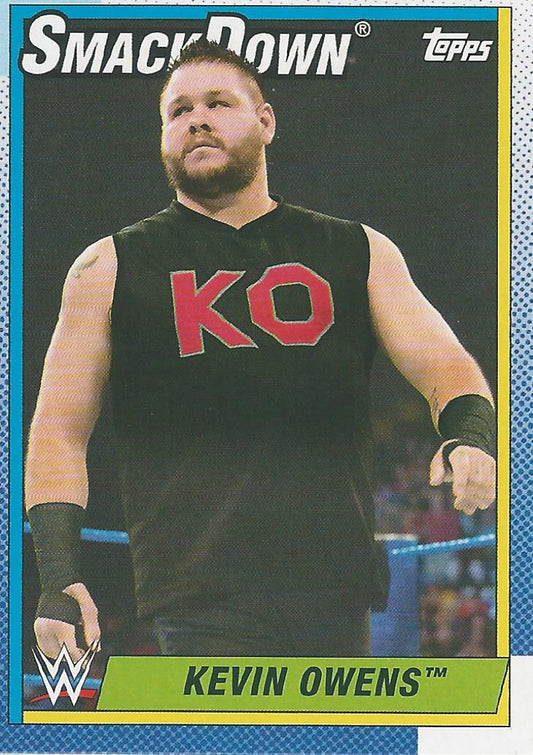 WWE Topps Heritage 2021 Kevin Owens #62