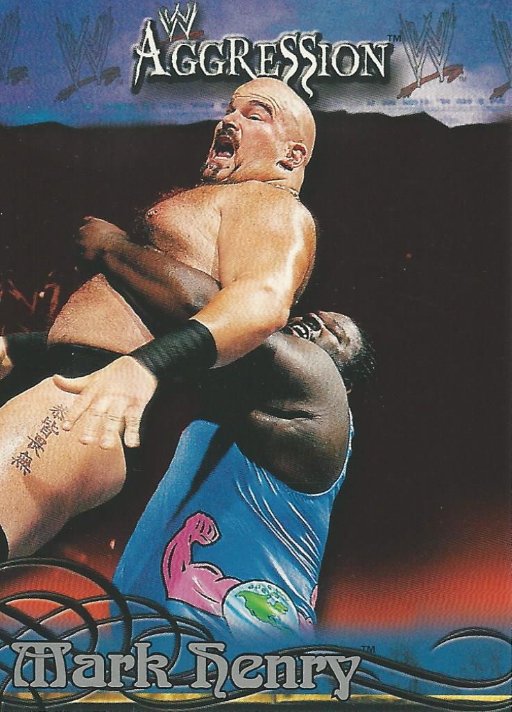 WWE Fleer Aggression 2003 Mark Henry #62