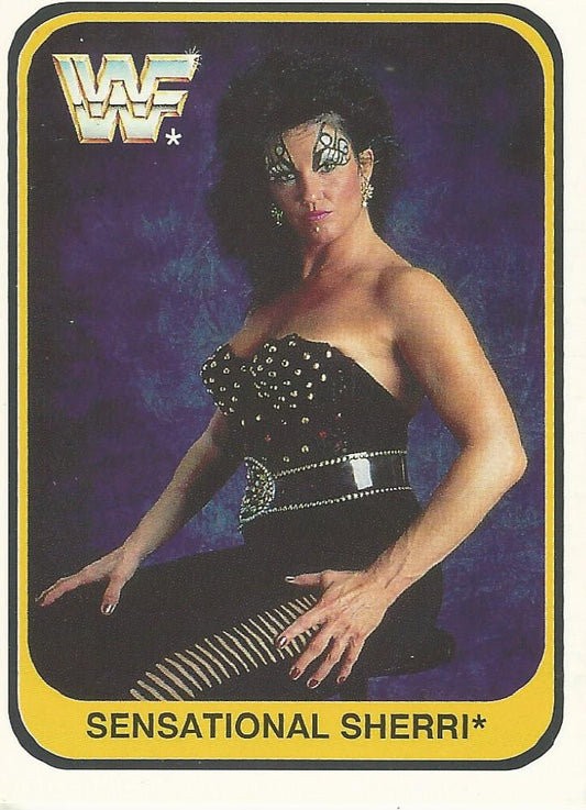 WWF Merlin 1991 Sherri #62