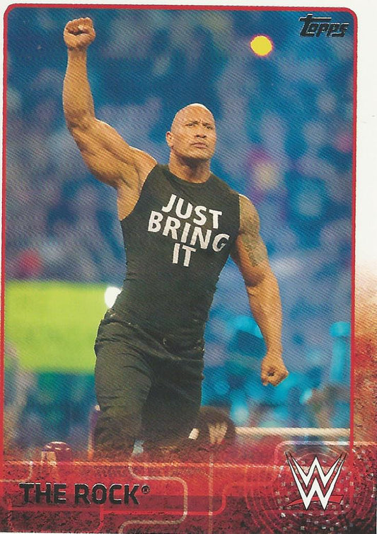 WWE Topps 2015 The Rock #62