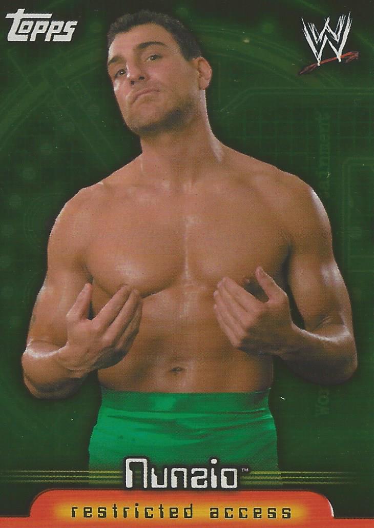 WWE Topps Insider 2006 Nunzio #62