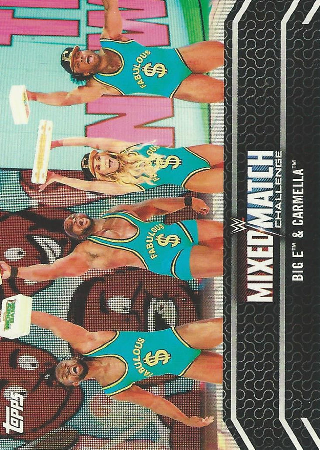 WWE Topps Women Division 2018 Carmella and The New Day MM-12 trading card PW Catalog