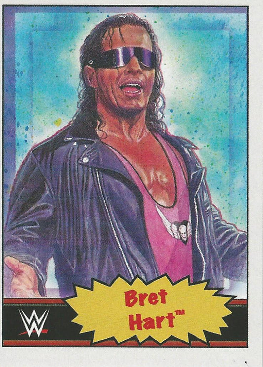 WWE Topps Living Set 2021 Bret Hart #62