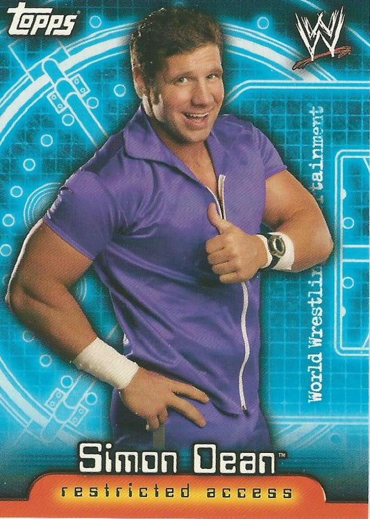 WWE Topps Insider 2006 US Simon Dean #62