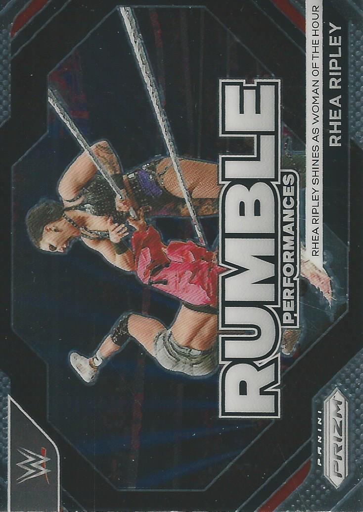 WWE Panini Prizm 2024 Rumble Performances Rhea Ripley #14