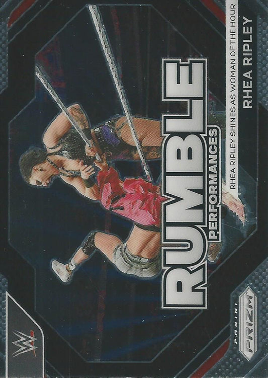 WWE Panini Prizm 2024 Rumble Performances Rhea Ripley #14