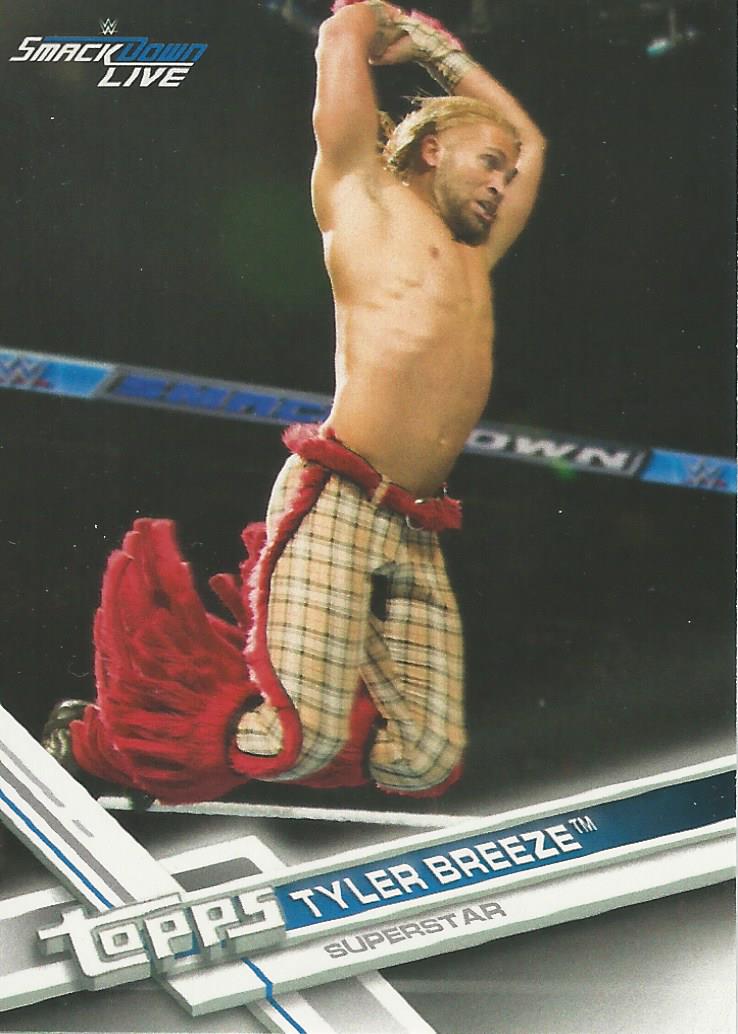 WWE Topps Then Now Forever 2017 Tyler Breeze #162