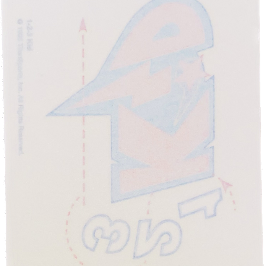 WWF Tattoos 1995 1-2-3 Kid Logo from Germany Pwcatalog