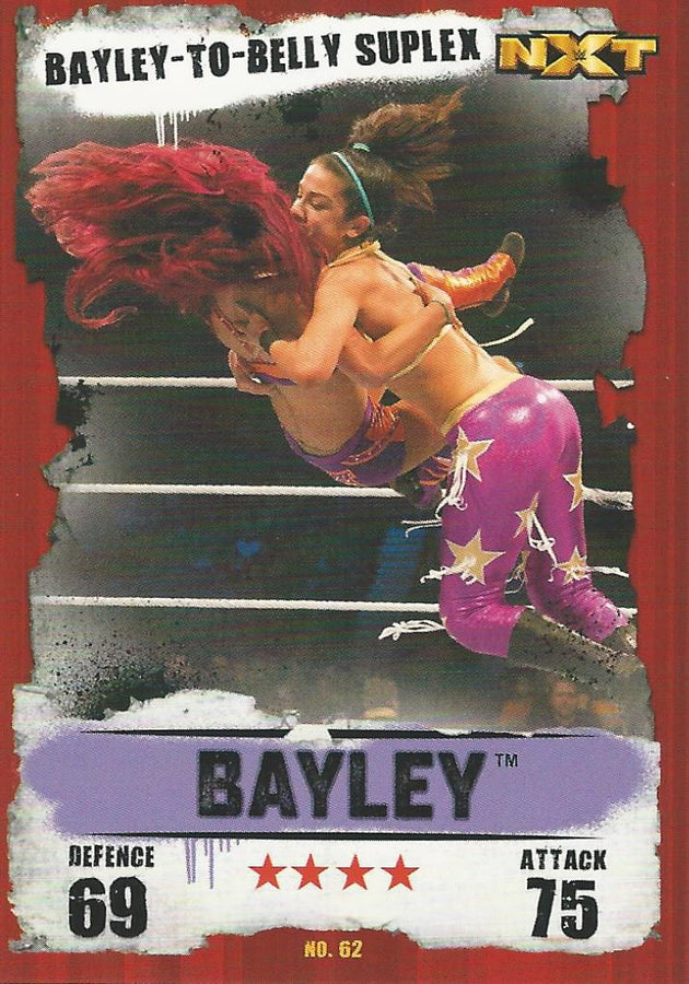 WWE Topps Slam Attax Takeover 2016 Bayley #62