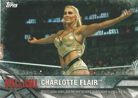 WWE Topps Women Division 2017 Charlotte Flair WWE-12