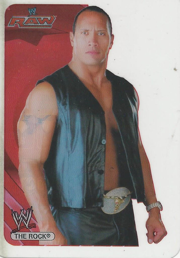 WWE Edibas Lamincards 2006 The Rock #62