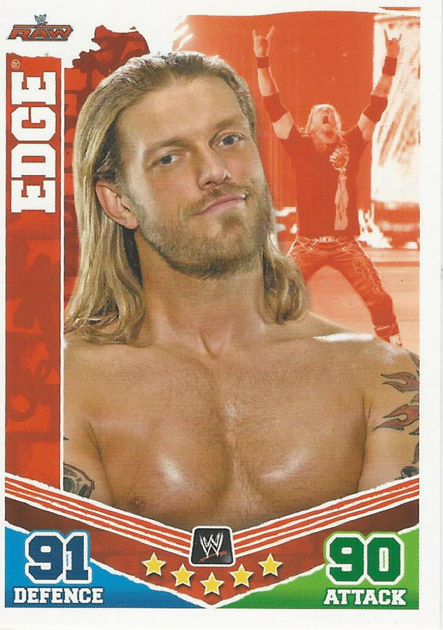 WWE Topps Slam Attax Mayhem 2010 Edge #62