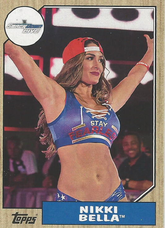 WWE Topps Heritage 2017 Nikki Bella #62