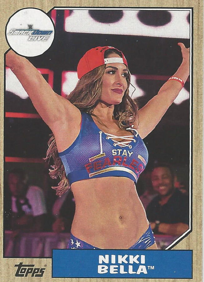 WWE Topps Heritage 2017 Nikki Bella #62