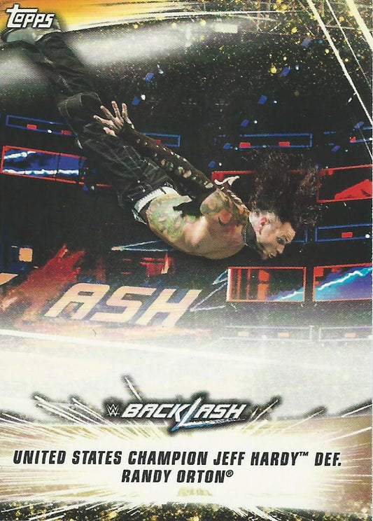 WWE Topps Summerslam 2019 Jeff Hardy #62