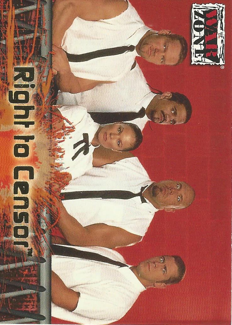 WWF Fleer Raw 2001 Right to Censor #62
