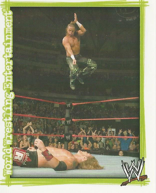 WWE Topps Superstars Uncovered 2007 Sticker Shawn Michaels #62