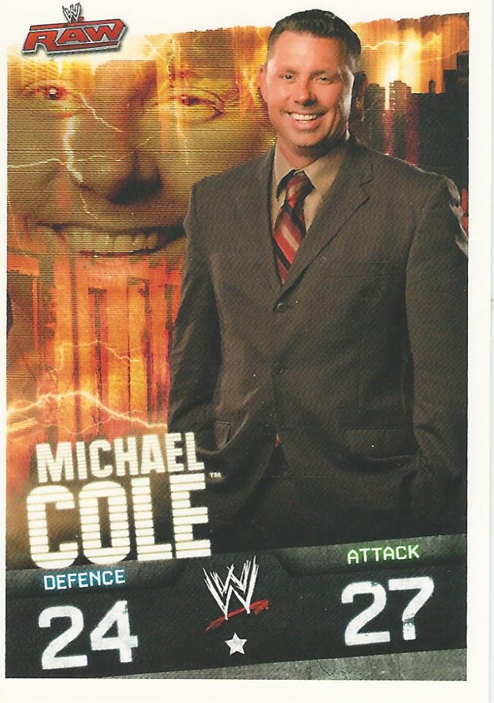 WWE Topps Slam Attax Evolution 2010 Michael Cole #62