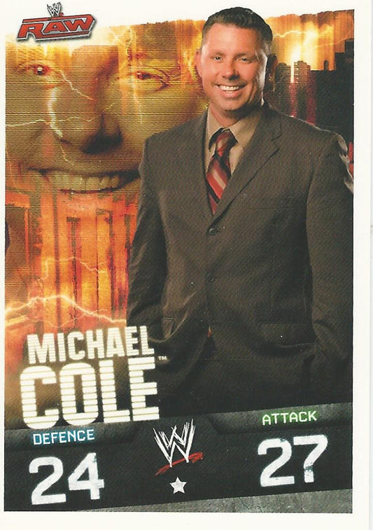 WWE Topps Slam Attax Evolution 2010 Michael Cole #62