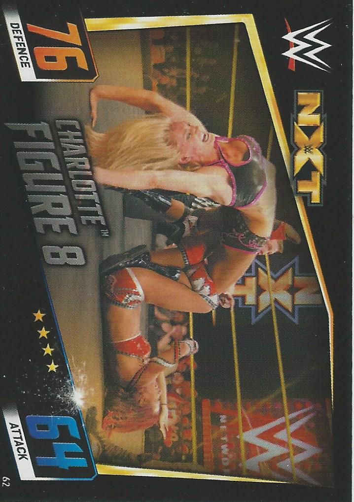 WWE Topps Slam Attax 2015 Then Now Forever Charlotte Flair #62