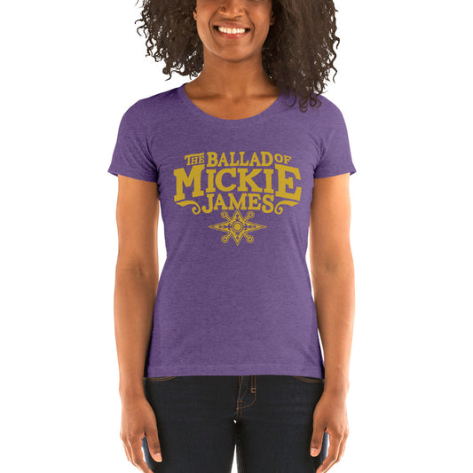 Mickie James "The Ballad of Mickie James" Women's Tri-Blend T-shirt T-Shirt PW Catalog