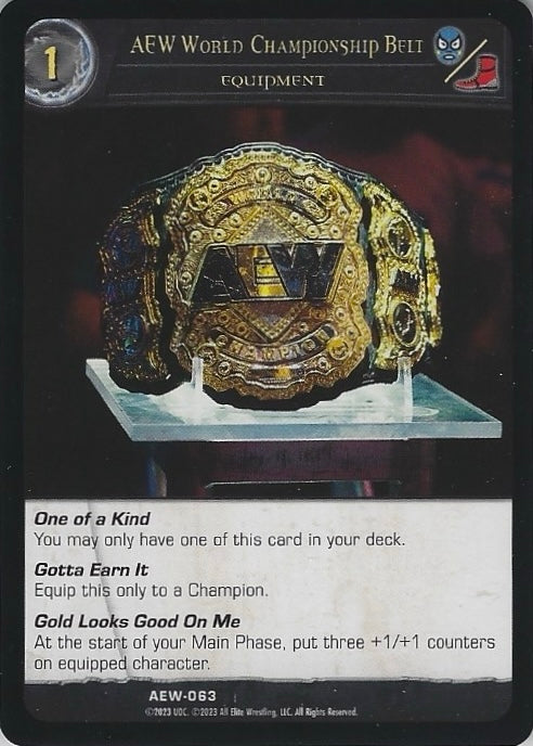 AEW World Championship Belt