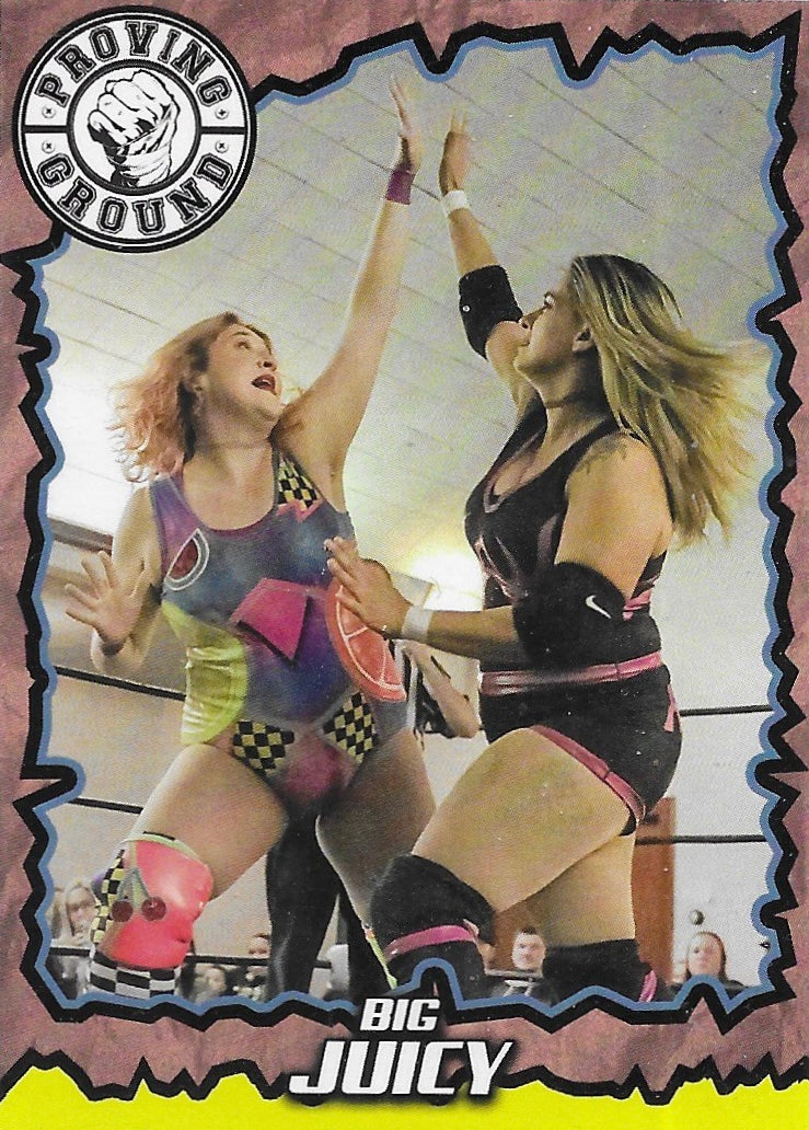 Big Juicy trading card PW Catalog